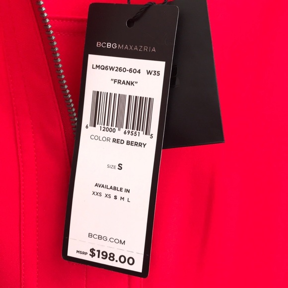 BCBGMaxAzria FRANK Red Dress - Picture 8 of 8